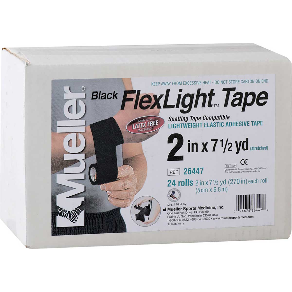 Flexlite Tape 50mm Black Pack of 24