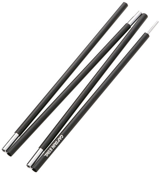 アルミポール16X1800(4ホンツナギ)BK