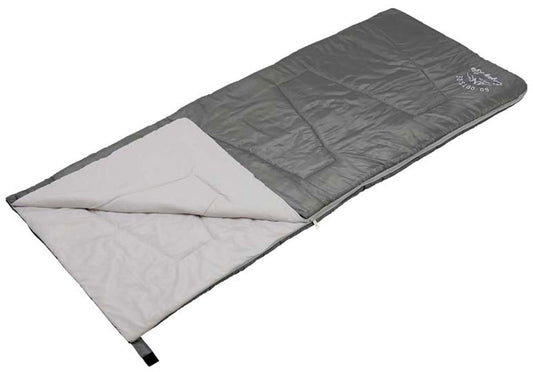 モンテ 洗えるクッションシュラフ 寝袋 グレー