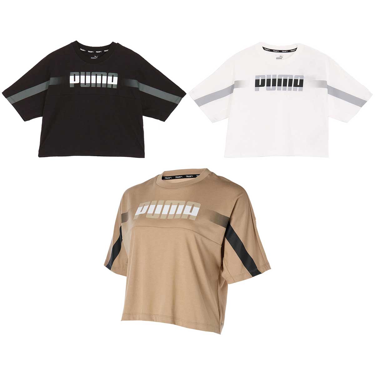 レディース マルチスポーツ半袖Ｔシャツ TRN EDGE クロップ SS Tシャツ