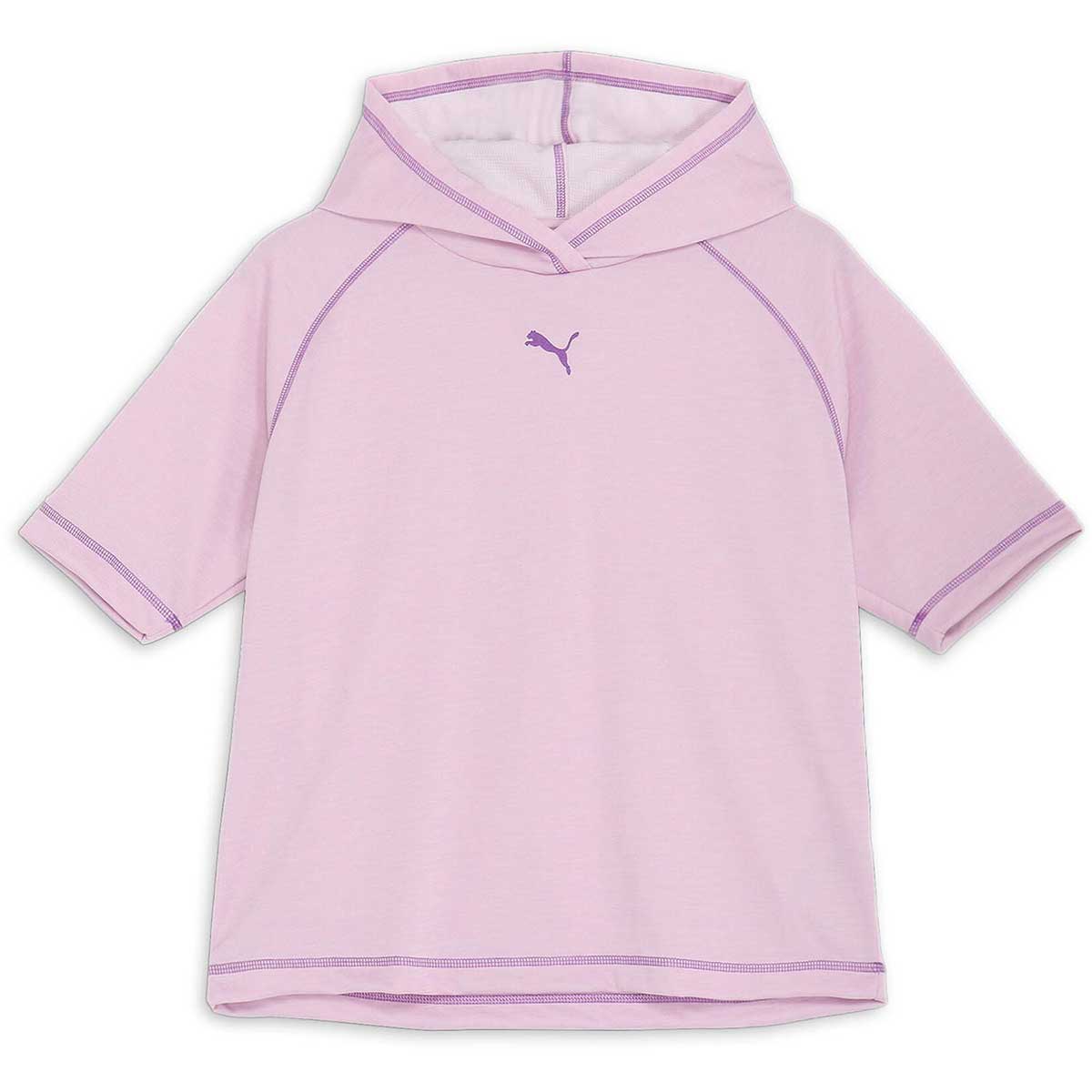 レディース マルチスポーツ半袖Ｔシャツ PUMA MOTION SS フーディ プルオーバ