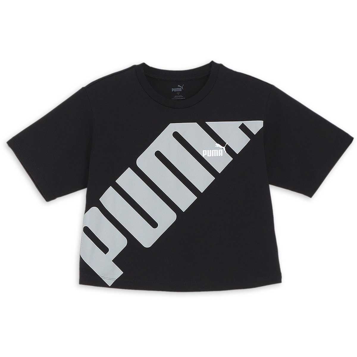 レディース マルチスポーツ半袖Ｔシャツ PUMA POWER MX SS クロップド Tシ