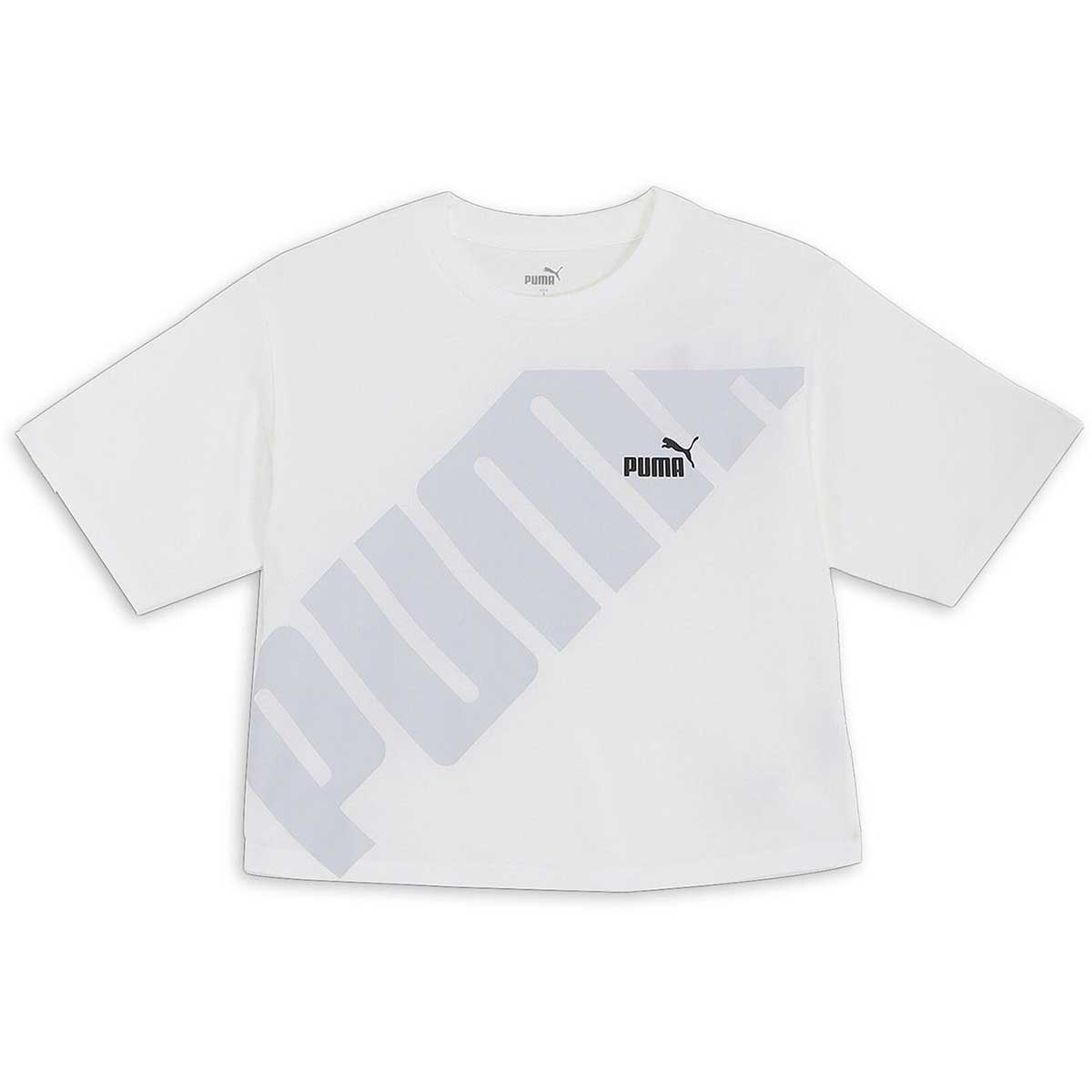 レディース マルチスポーツ半袖Ｔシャツ PUMA POWER MX SS クロップド Tシ