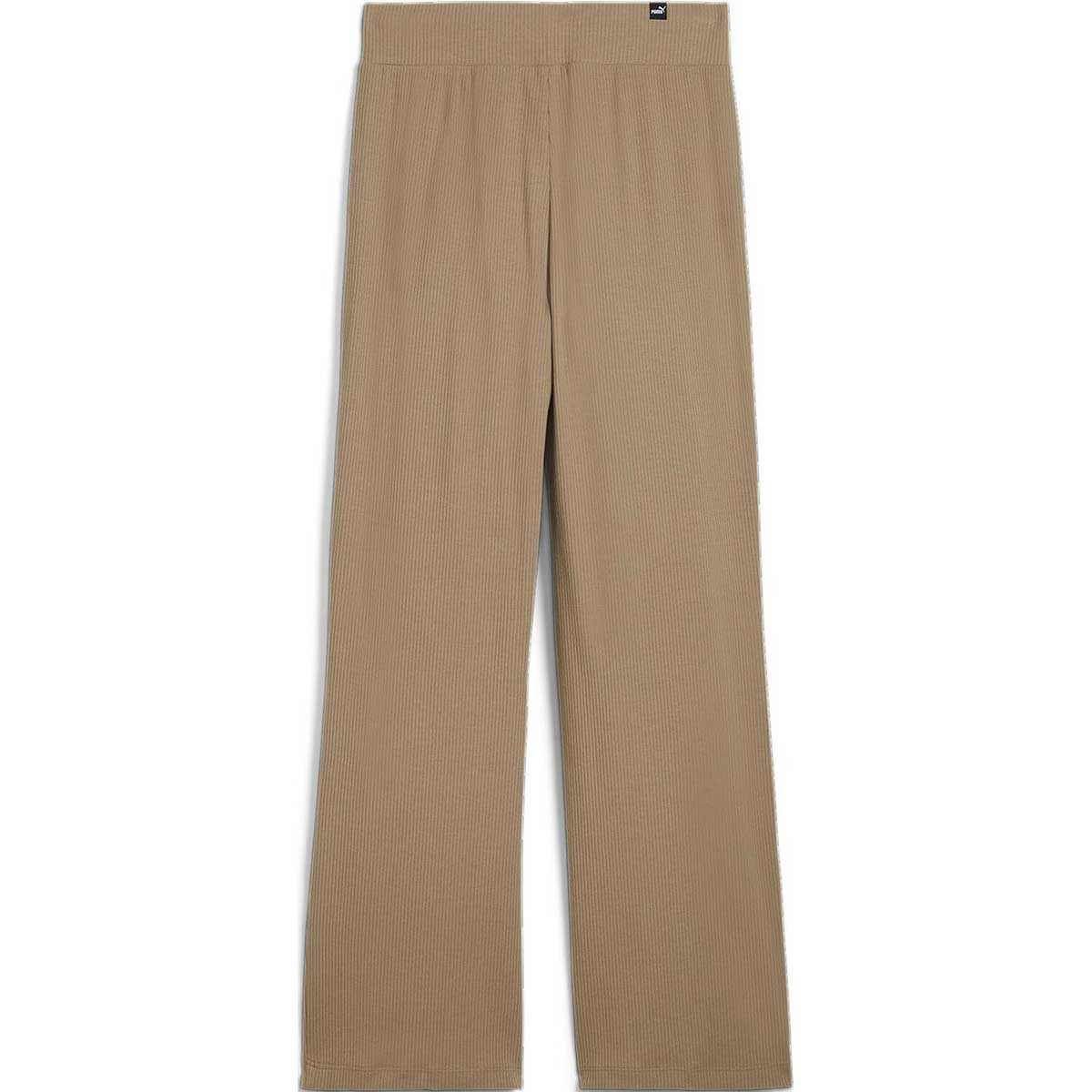 レディース マルチスポーツＷＵＰニットパンツESS ELEVATED ハイウエスト リブ