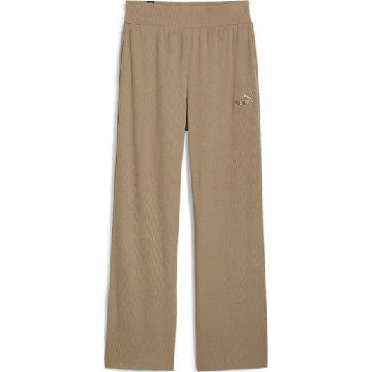 レディース マルチスポーツＷＵＰニットパンツESS ELEVATED ハイウエスト リブ