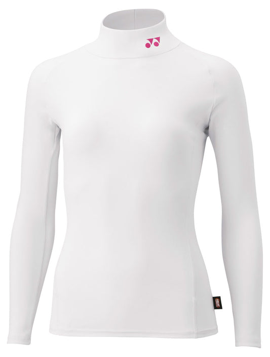 ウィメンズハイネック長袖シャツ