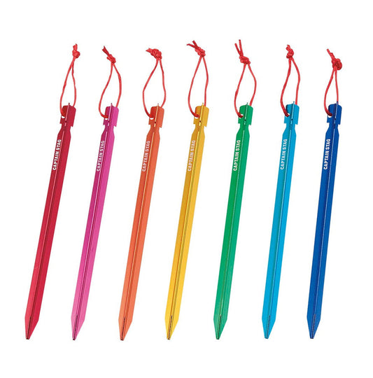 Seven Colors Duralumin Peg 23cm