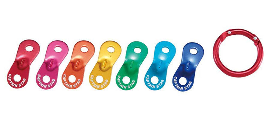 セブンカラーズ ジュラルミン自在(カラビナ付)