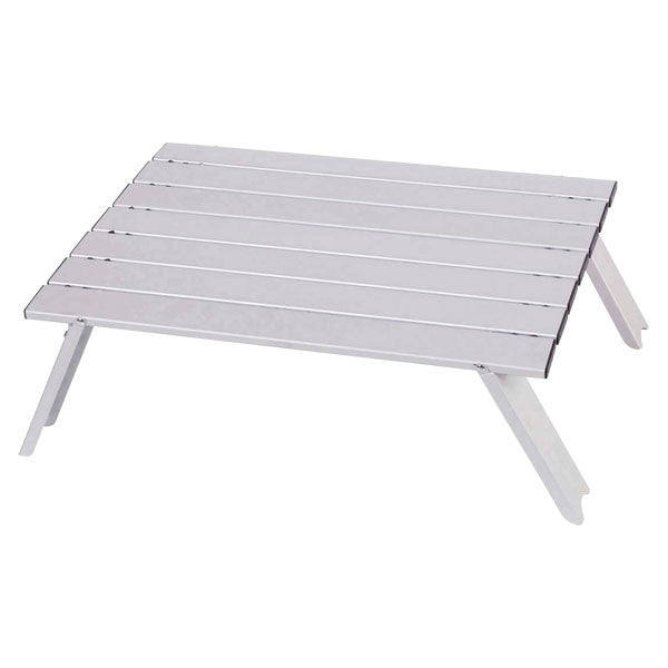 Low style aluminum roll table