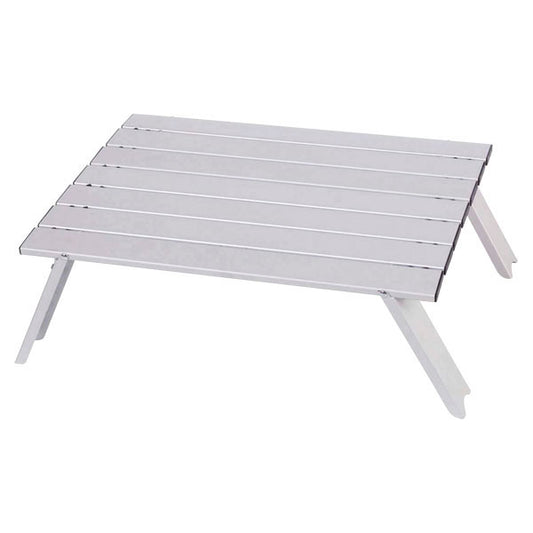 Low style aluminum roll table