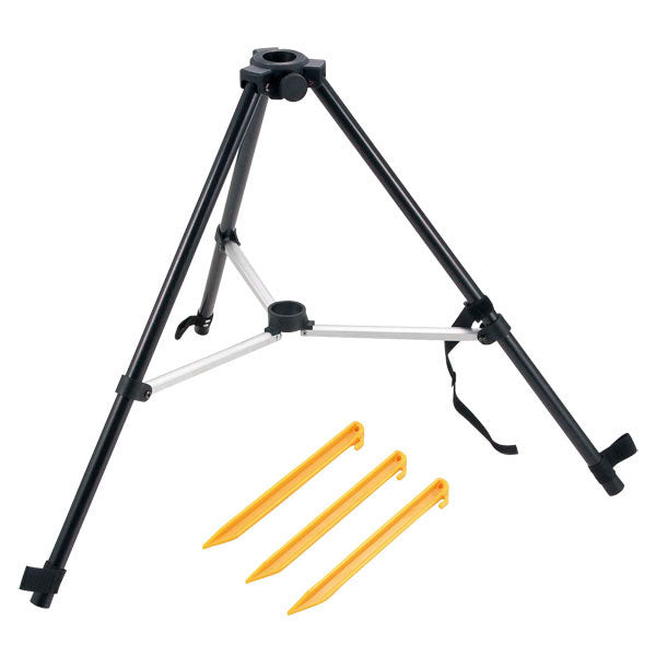 ポール&パラソル三脚スタンド(ペグ付)