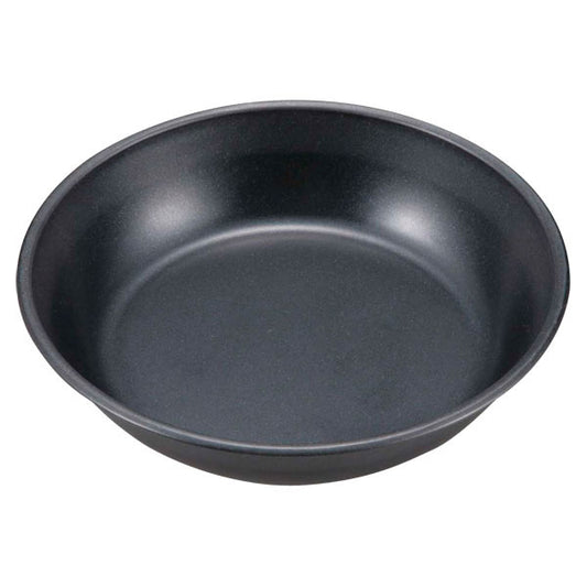 Blue black coated plate 16cm