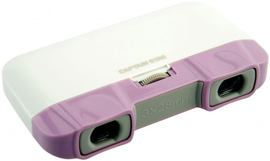 Pocket-sized binoculars 3x28mm (pink)