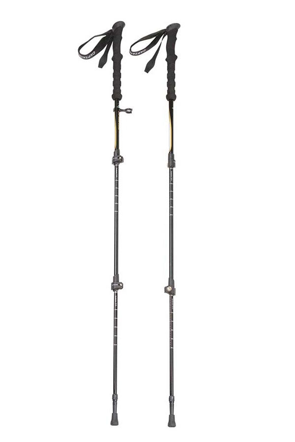 FEEL BOSCO Trekking Sticks, 3 Sections, Set of 2, CSI-001