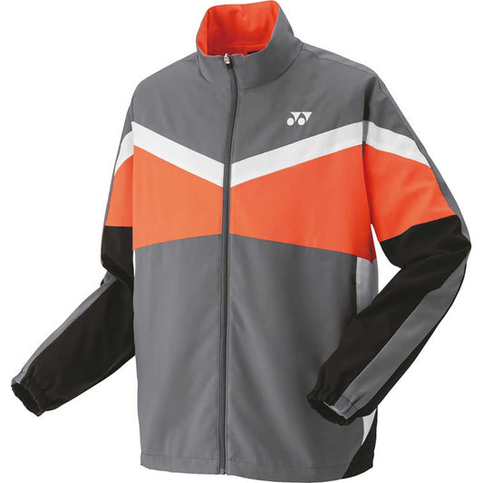 ユニセックス テニストレーニングウェア 裏地付ウォームアップシャツ(フィットスタイル)