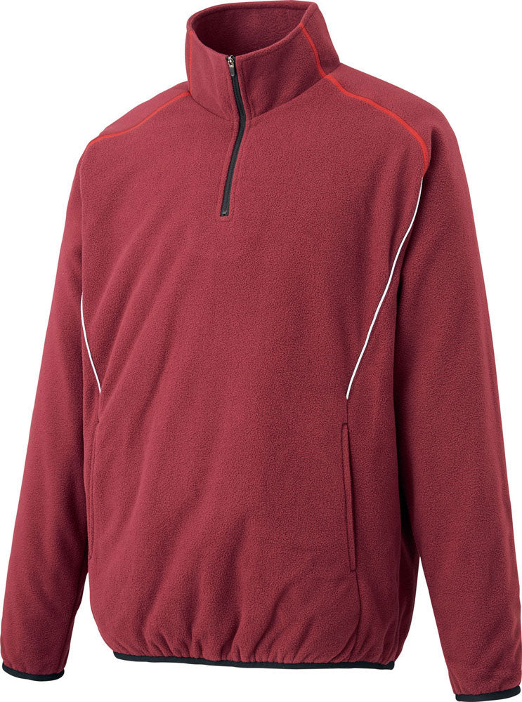 Fleece half-zip jacket