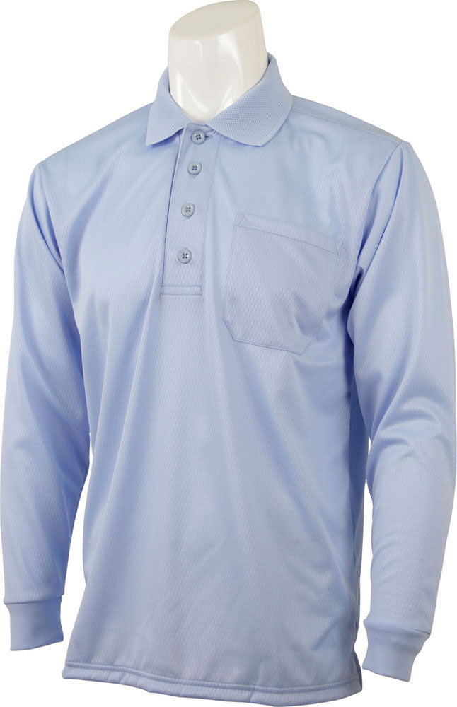 Long sleeve umpire polo shirt