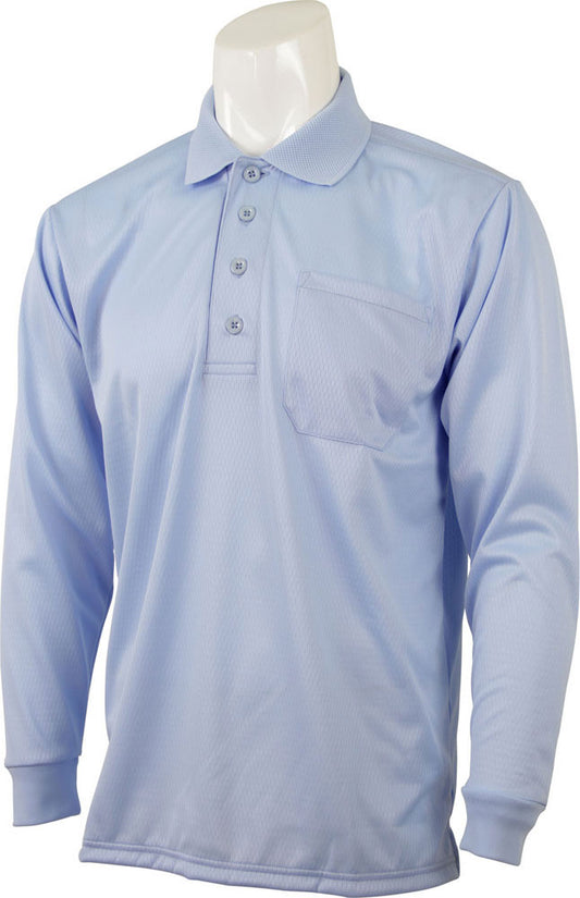 Long sleeve umpire polo shirt