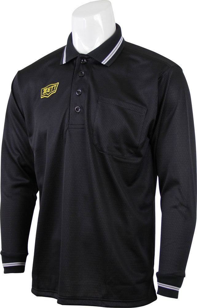 Boys League Official Long Sleeve Umpire Polo Shirt