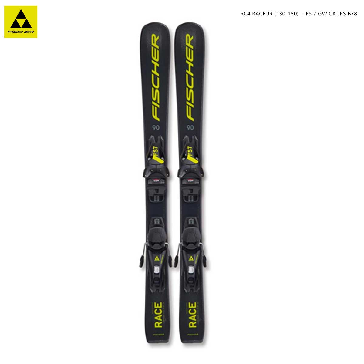 RC4 RACE JR JRS FS7GWCAJRS78(H) Junior skis + bindings