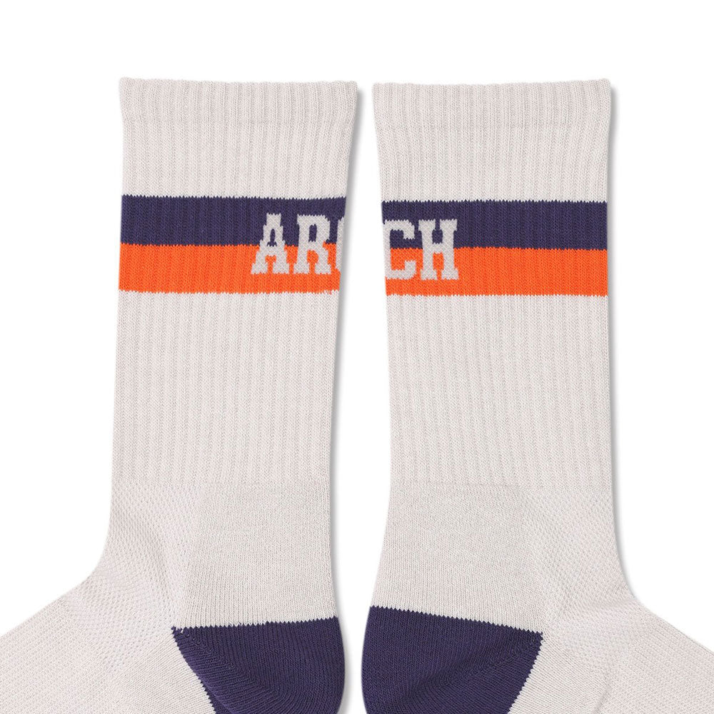 Arch bi-color crew mid. Socks バスケット ソックス 靴下