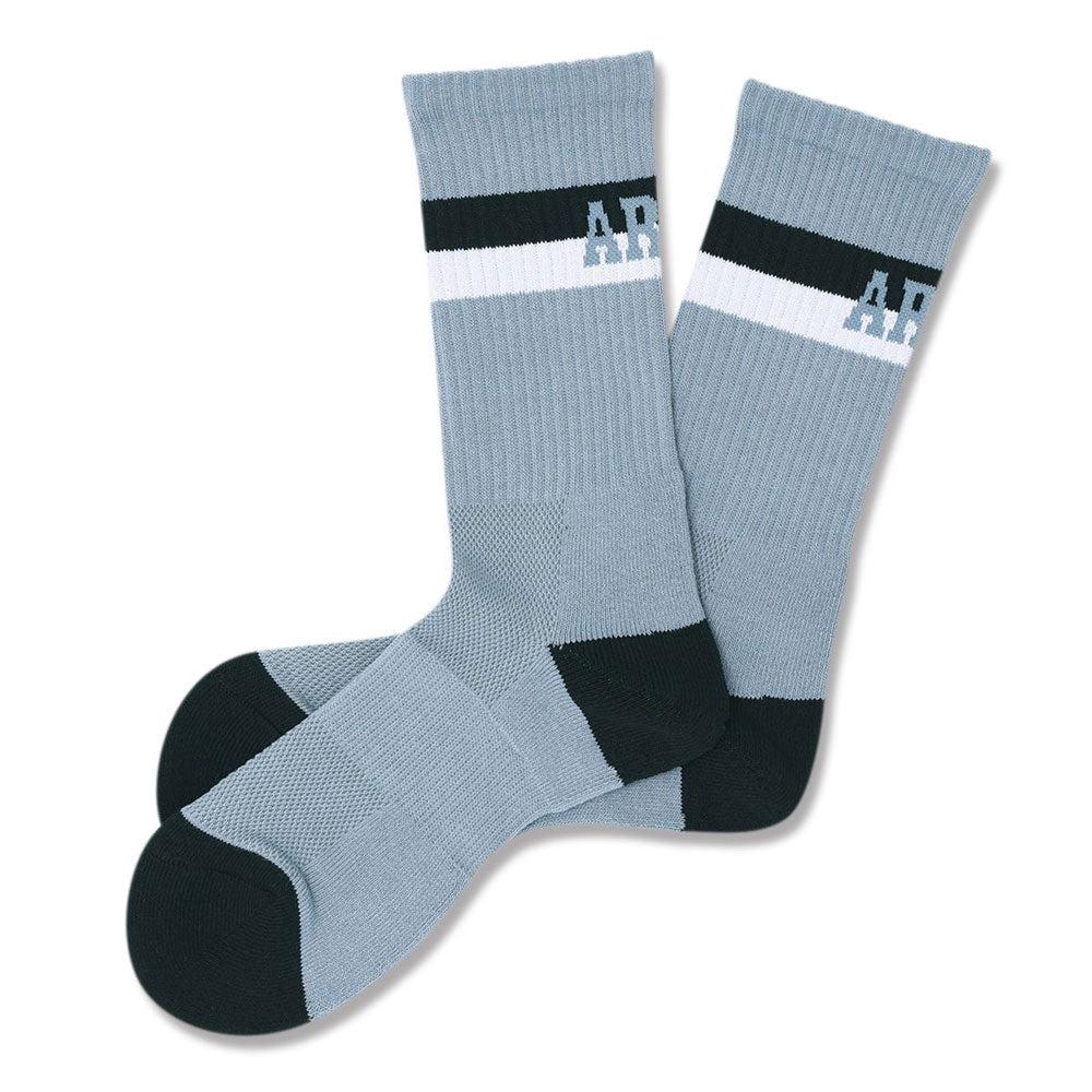 Arch bi-color crew mid. Socks バスケット ソックス 靴下