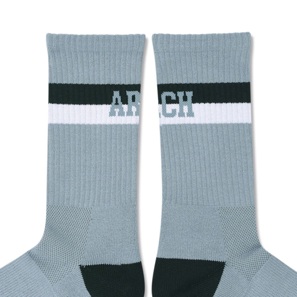 Arch bi-color crew mid. Socks バスケット ソックス 靴下