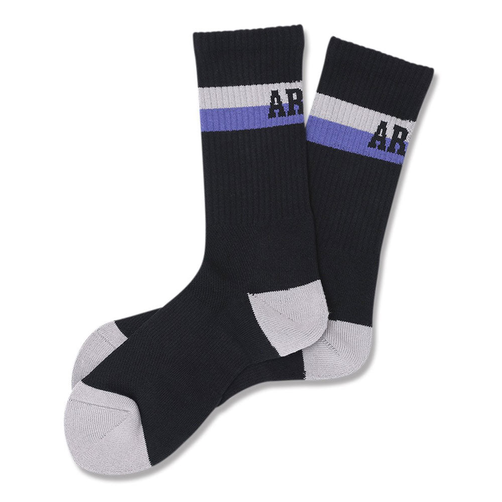 Arch bi-color crew mid. Socks バスケット ソックス 靴下