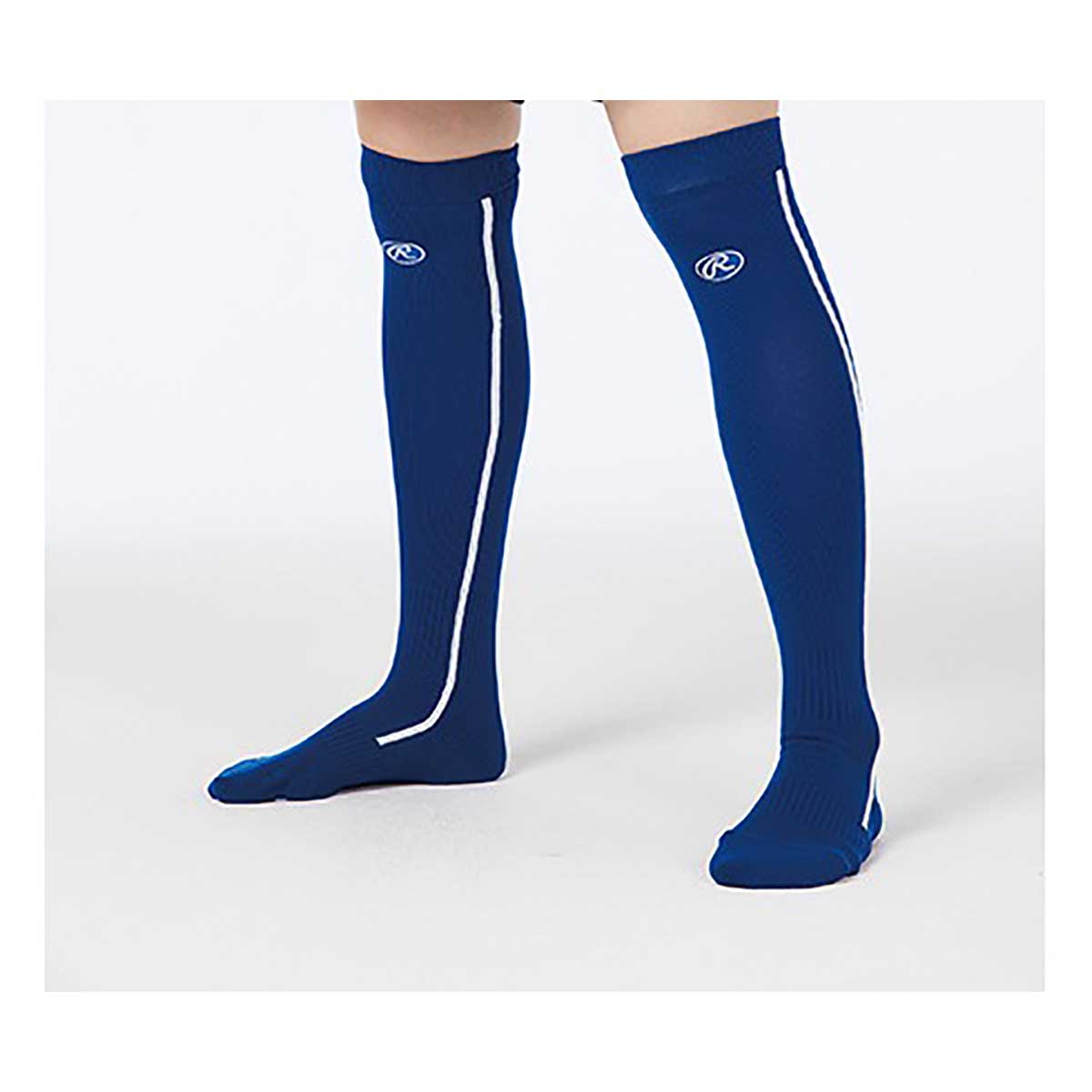 Vertical Long Socks Light 22-25cm Baseball Socks