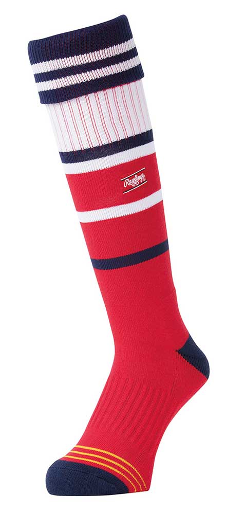 Folded Line Long Socks Baseball Softball