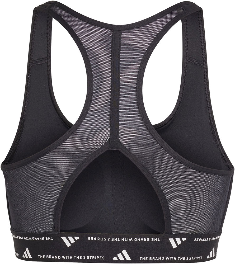 Powerimpact Train Medium Support 3-Stripes Bra