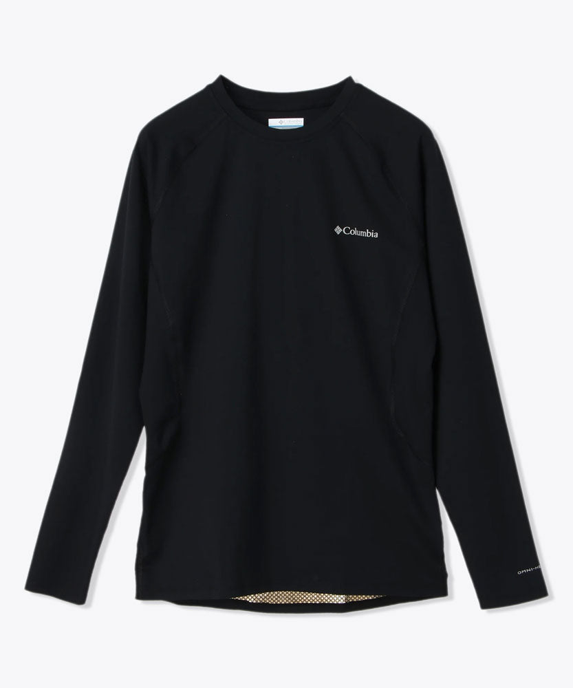 メンズ オムニヒートインフィニティニット ロングスリーブクルー 長袖Tシャツ