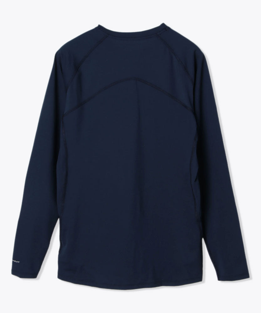 メンズ オムニヒートインフィニティニット ロングスリーブクルー 長袖Tシャツ