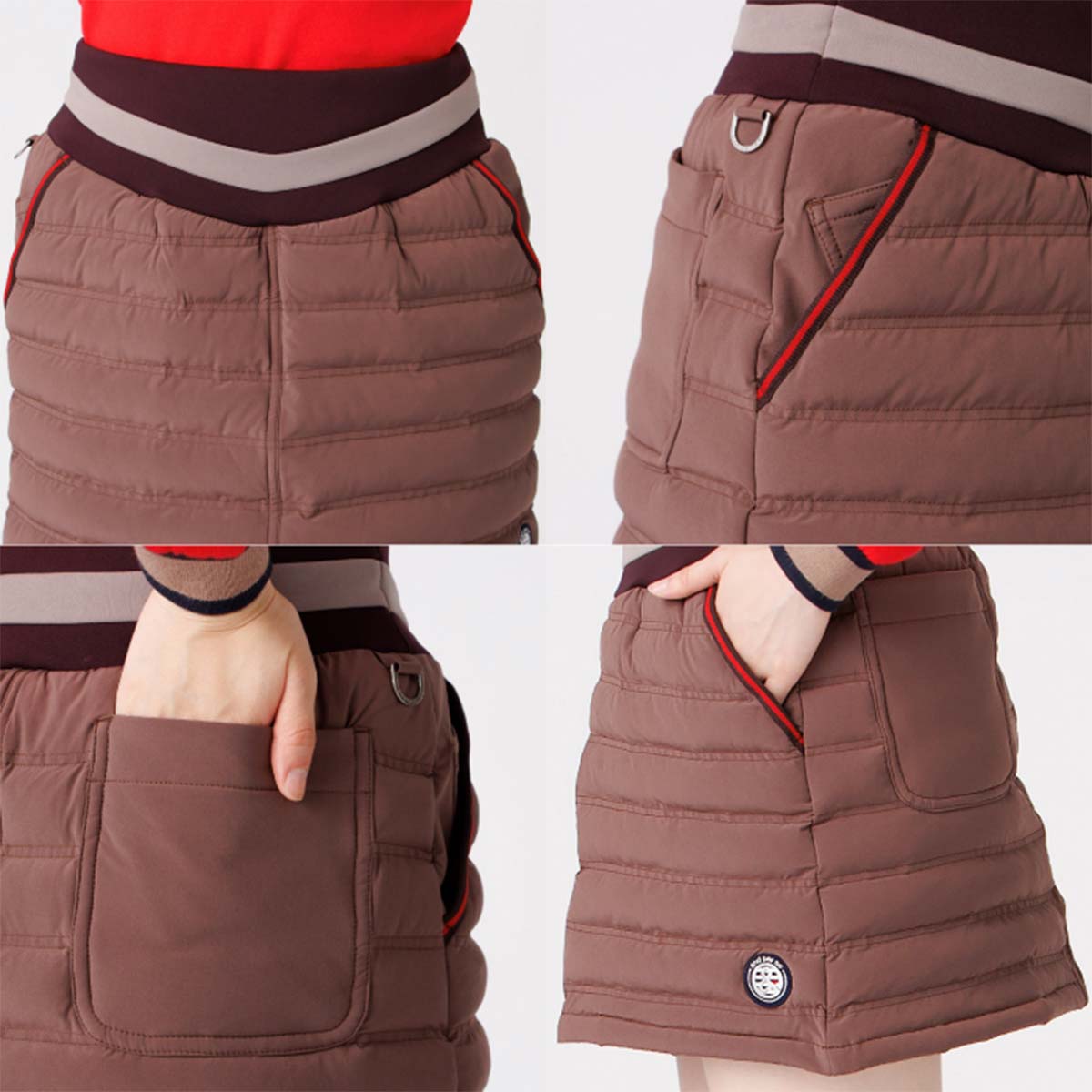 and per se AIR Stretch Skirt Women's Golf Wear Warm Water Repellent