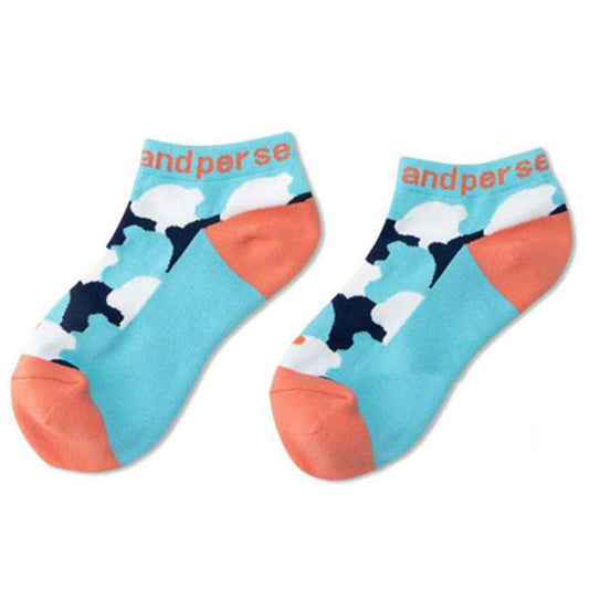 and per se Ankle socks with an amphibious print, women's golf wear socks