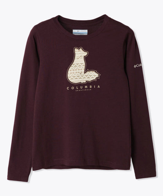 ヘーゼルデルヒルロングスリーブグラフィックティー