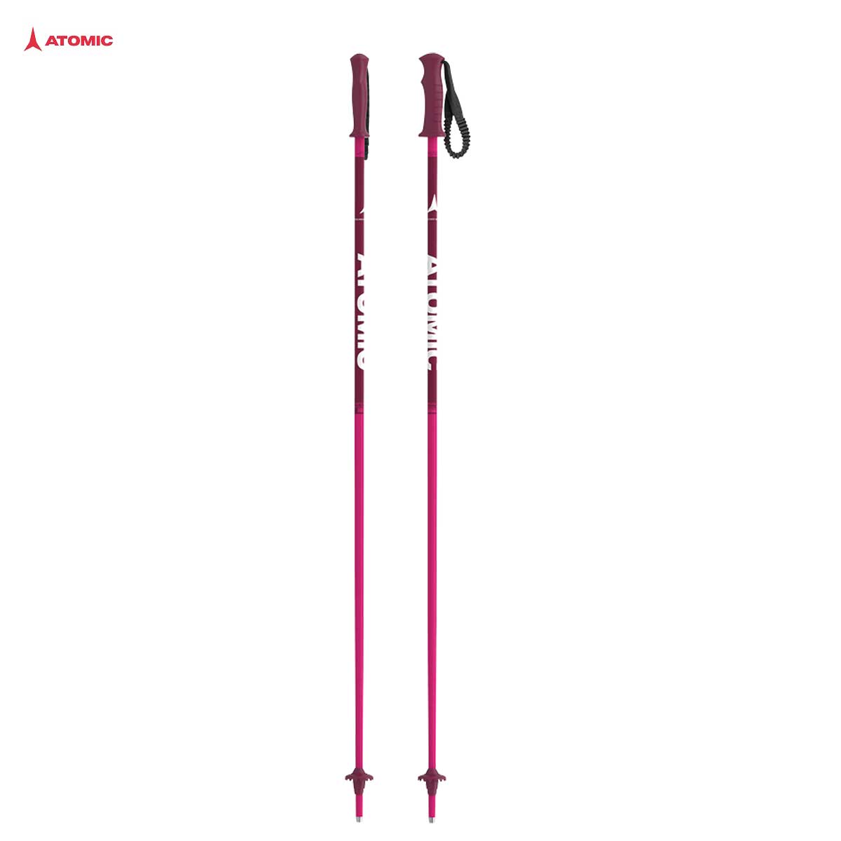 AMT JR Pink Junior Ski Poles Ski Stocks Girls Aluminum