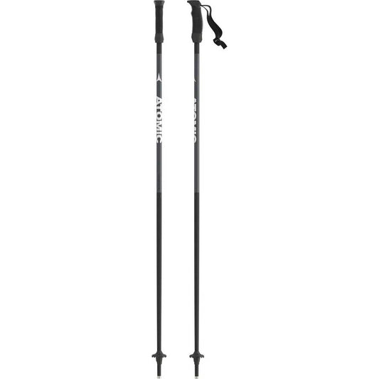 AMT JR BLACK Junior Ski Poles, Ski Stocks, Aluminum Poles