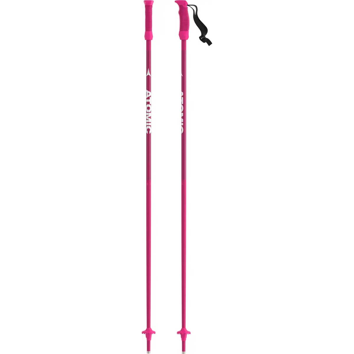 AMT JR Pink Junior Ski Poles, Ski Stocks, Aluminum Poles