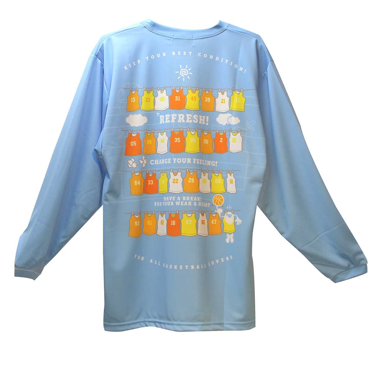 Sublimation Long Shirts, Long T-Shirts, Basketball Shirts, Basketball Wear