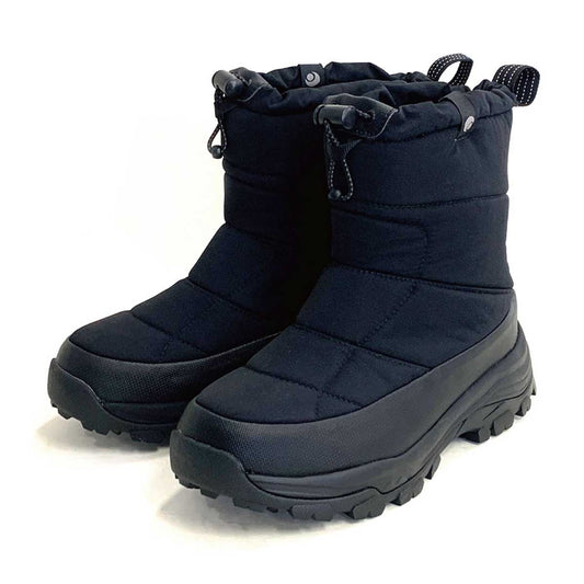 ユニセックス スノーブーツ ウィンターブーツ 防寒 アイスブレイクソール