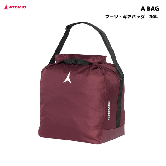 A BAG Maroon スキー スノーボード ギアバッグ ブーツバッグ ヘルメット収納可