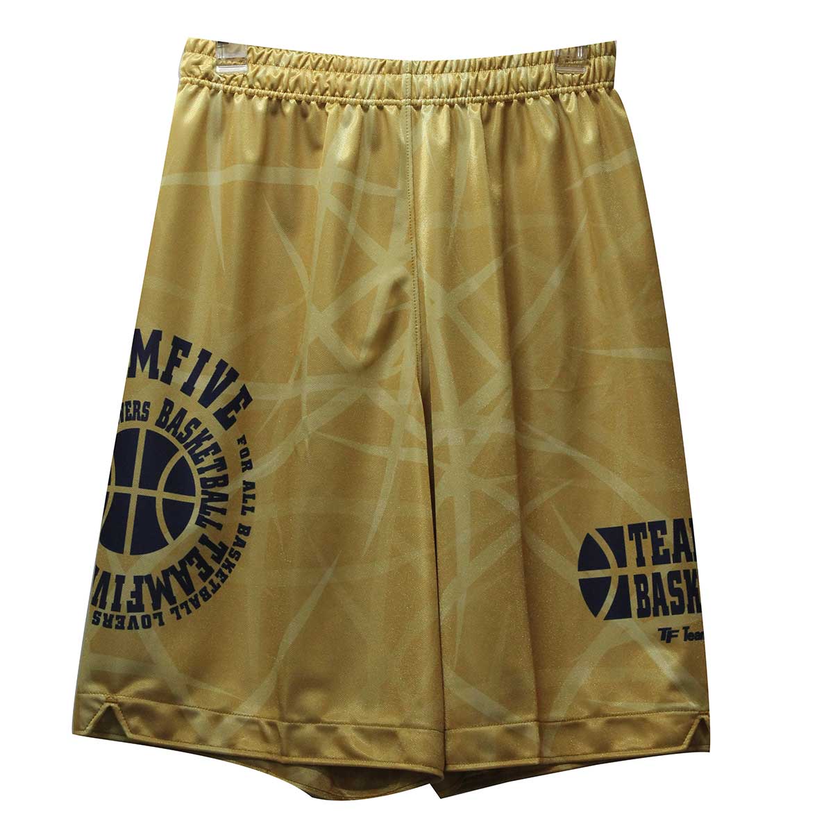 Sublimation Plastic Basketball Pants Team Five Basketball