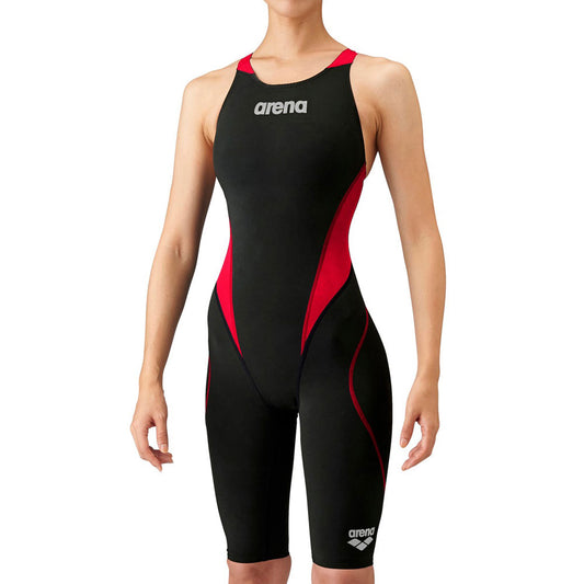 Aqua Force Fusion Tri Half Spats Open Back Women's Competition Swimsuit