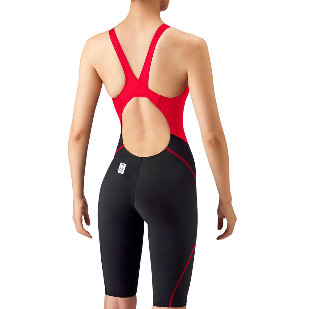 Aqua Force Fusion Tri Half Spats Open Back Women's Competition Swimsuit