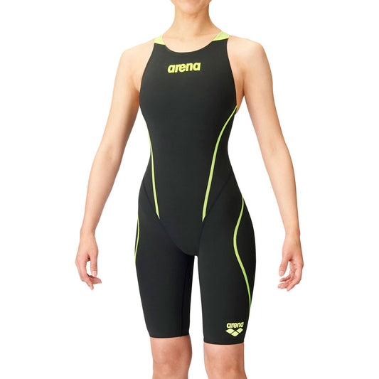 AQUAFORCE FusionTri Half Spats Open Back Women's Competition Swimsuit