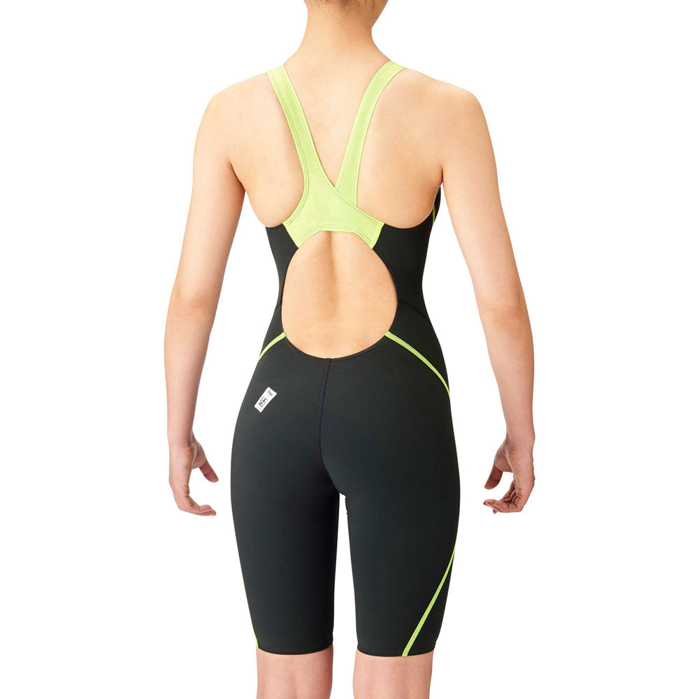 AQUAFORCE FusionTri Half Spats Open Back Women's Competition Swimsuit