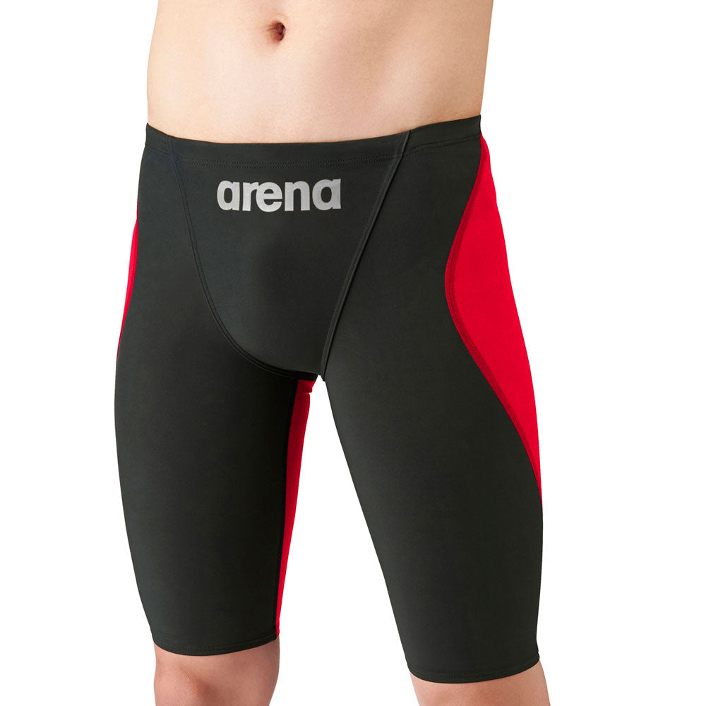 FINA Approved Aqua Force Fusion Tri Half Spats Competition Swimsuit for Men