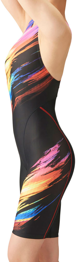 Women's Racing Swimsuit, Racing One-Piece Spats, Open Back, WA Approved Model