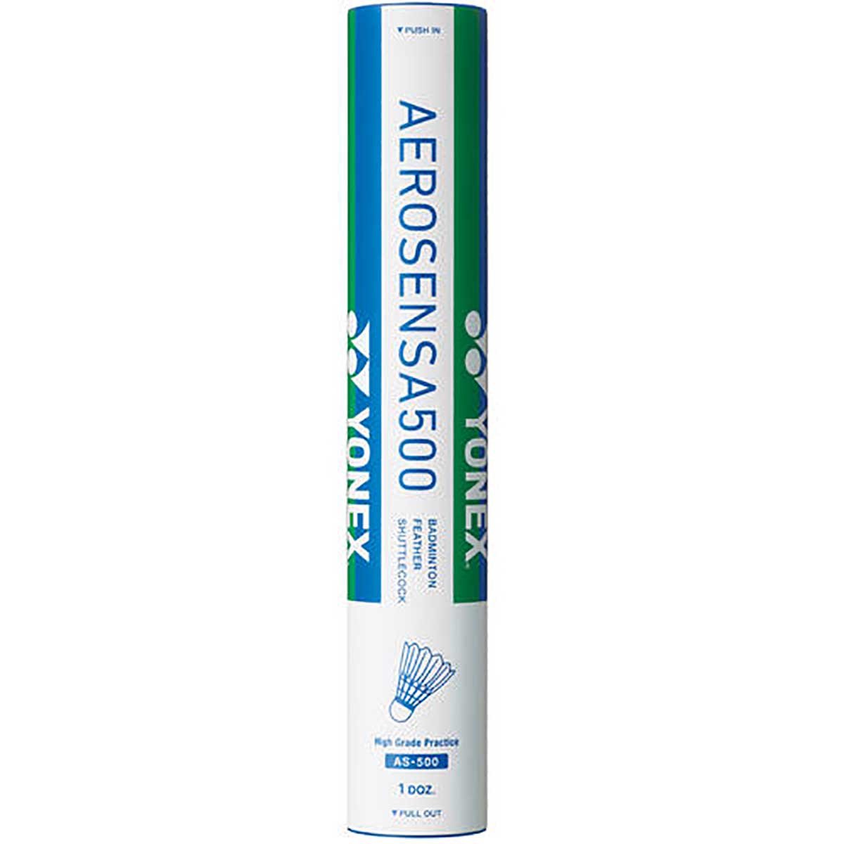 バドミントン シャトル エアロセンサ500 水鳥シャトル 12個入り